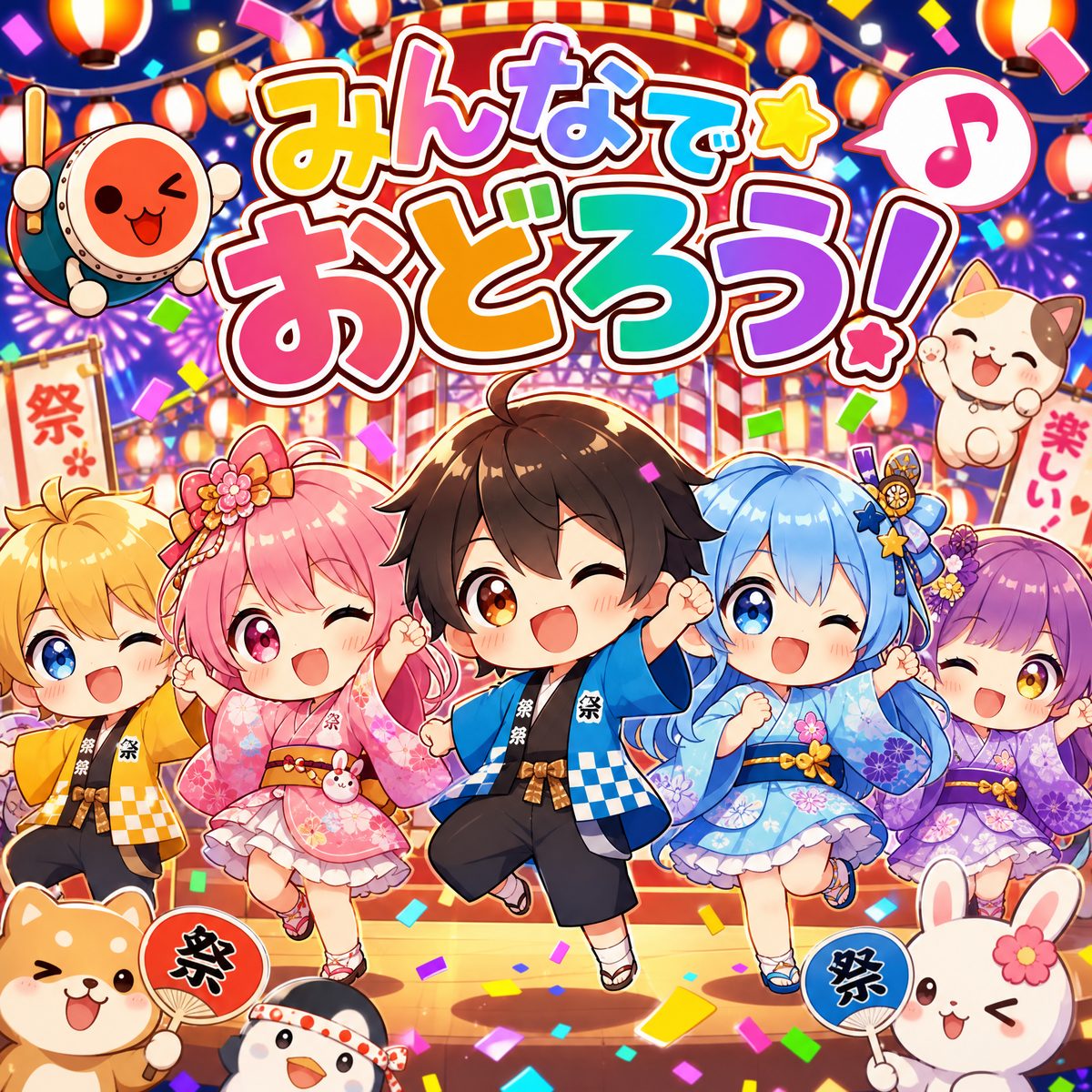 蜜桃传媒 - 蜜桃传媒精选·超萌chibi角色节日庆典动漫